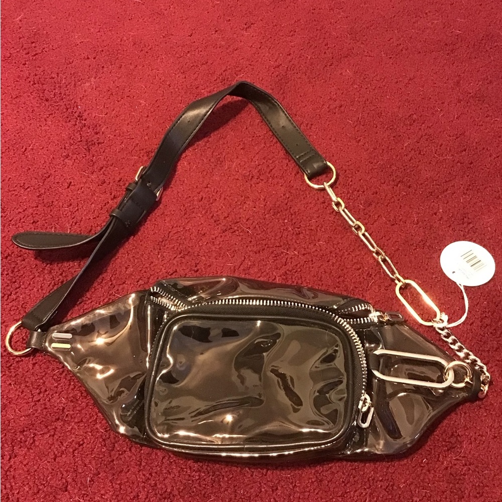 RETH THE RILEY BELT BAG IN SMOKE NWT